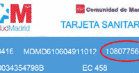 Tarjeta Sanitaria Madrid